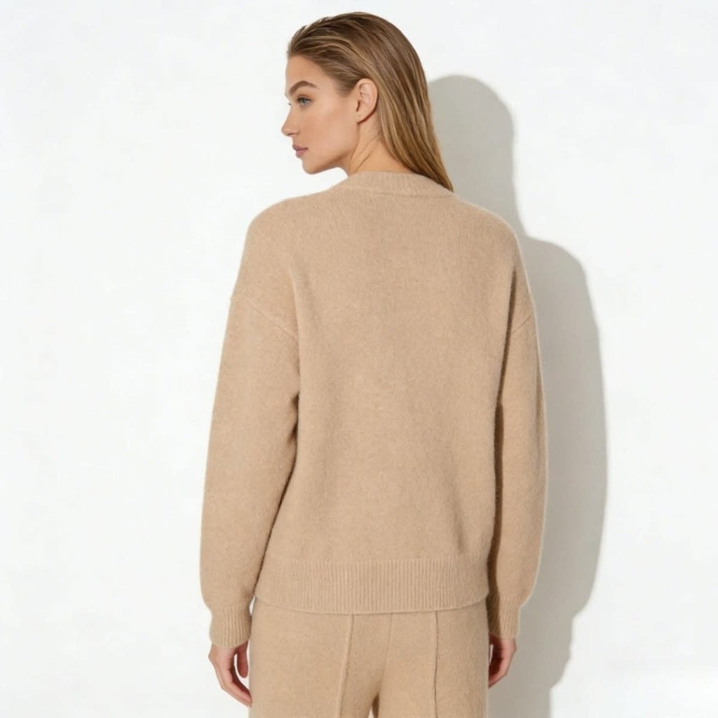 Women's Oversized Mohair Blend Cardigan | Marlowe_23