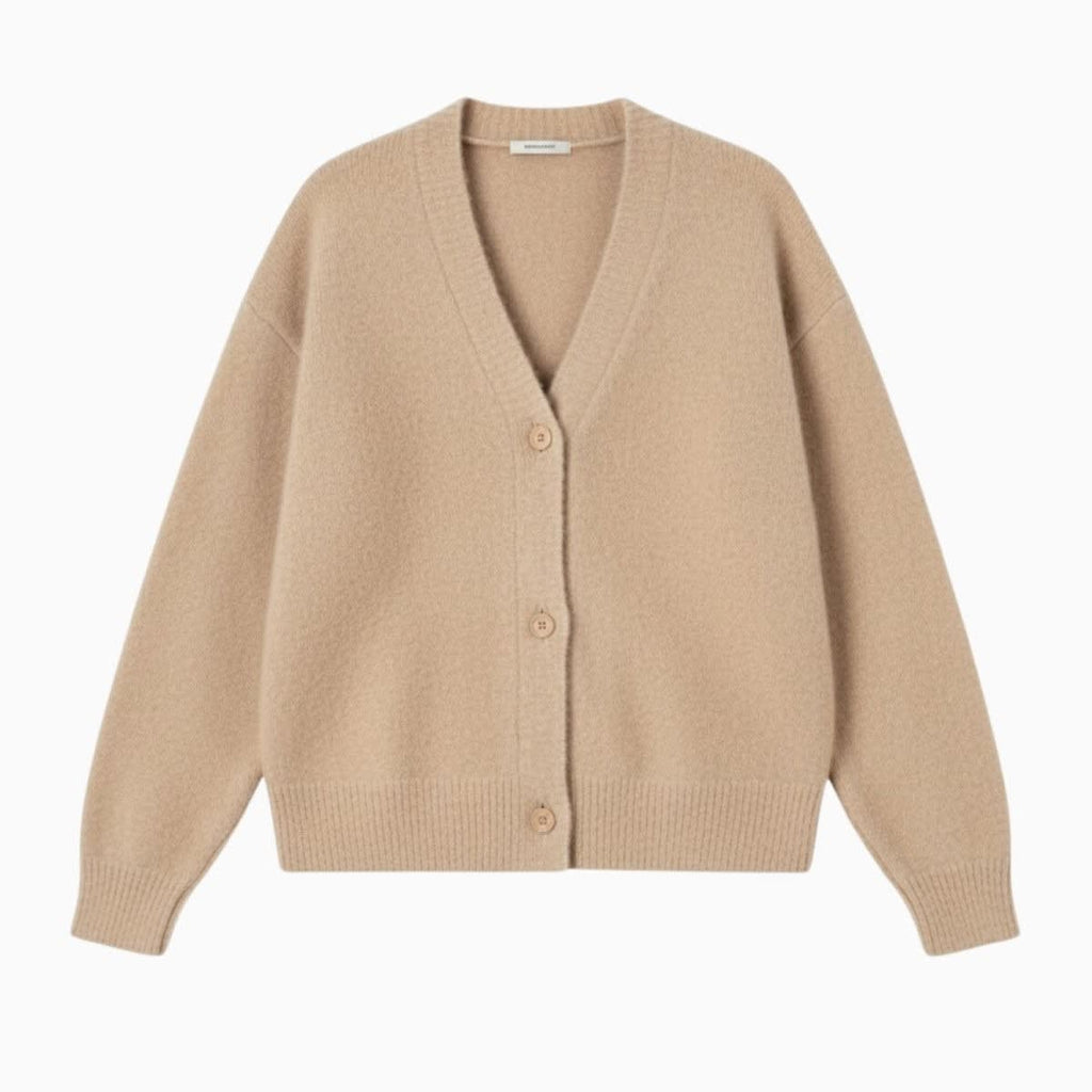 Women's Oversized Mohair Blend Cardigan | Marlowe_24