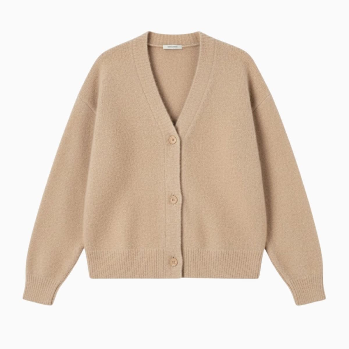 Women's Oversized Mohair Blend Cardigan | Marlowe_24
