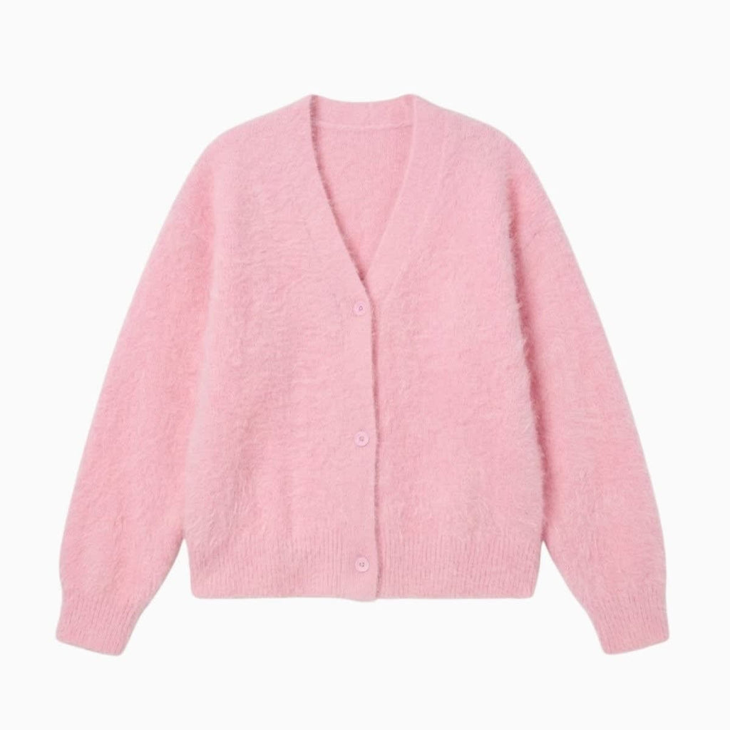 Women's Oversized Mohair Blend Cardigan | Marlowe_29