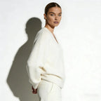 Women's Oversized Mohair Blend Cardigan | Marlowe_32