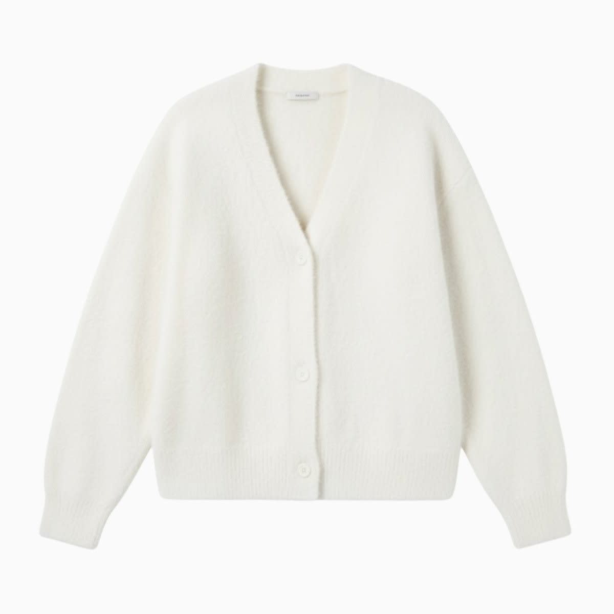 Women's Oversized Mohair Blend Cardigan | Marlowe_34