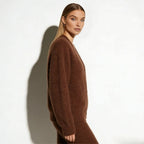 Women's Oversized Mohair Blend Cardigan | Marlowe_7