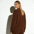 Women's Oversized Mohair Blend Cardigan | Marlowe_8