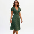 Women's Floral Print A-Line Dress | Kelsterne_1