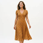 Women's Floral Print A-Line Dress | Kelsterne_2