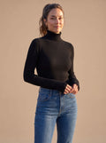 Women's Slim Fit Ribbed Turtleneck Sweater | Garsdale_2