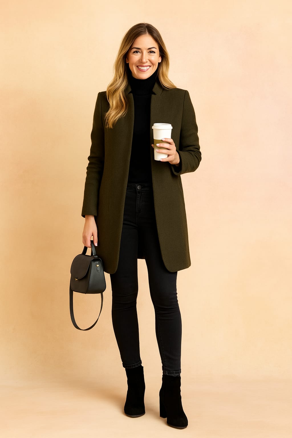 Women's Tailored Longline Coat | Zillah_5
