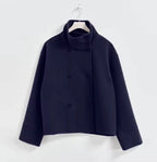 Women's Oversized Button Front Jacket | Langmere_5