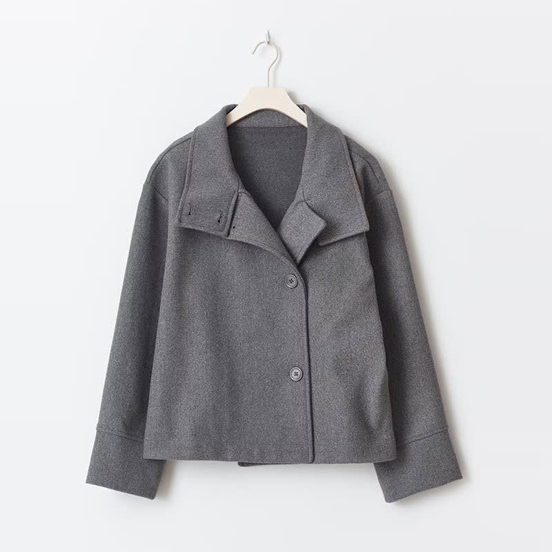 Women's Oversized Button Front Jacket | Langmere_6