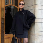 Women's Oversized Button Front Jacket | Langmere_7