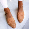 Women's Woven Pointed Toe Mules | Morwenna_1