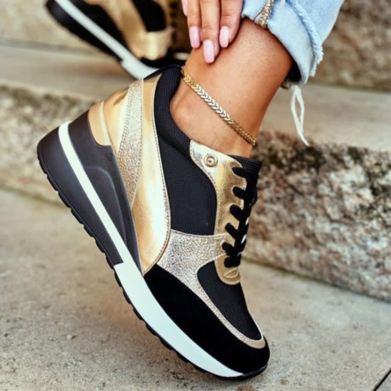 Women's Hidden Wedge Sneakers | Jemima_2