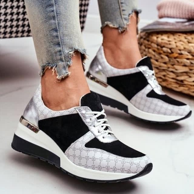 Women's Hidden Wedge Sneakers | Jemima_5