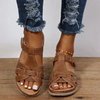 Women's Cutout Wedge Sandals | Bronte_4