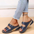 Women's Cushioned Platform Sandals | Vivian_3
