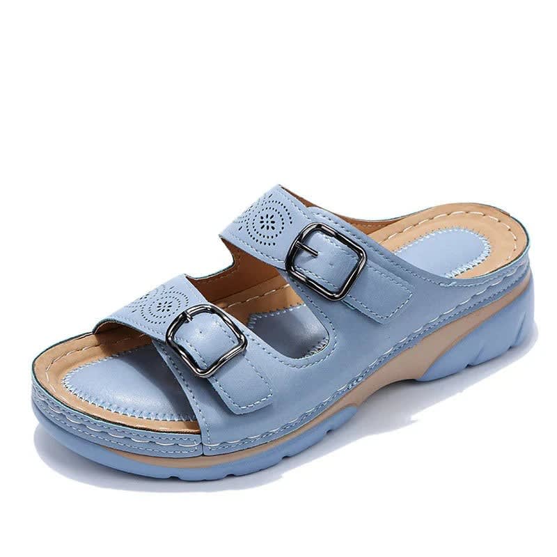 Women's Cushioned Platform Sandals | Vivian_5