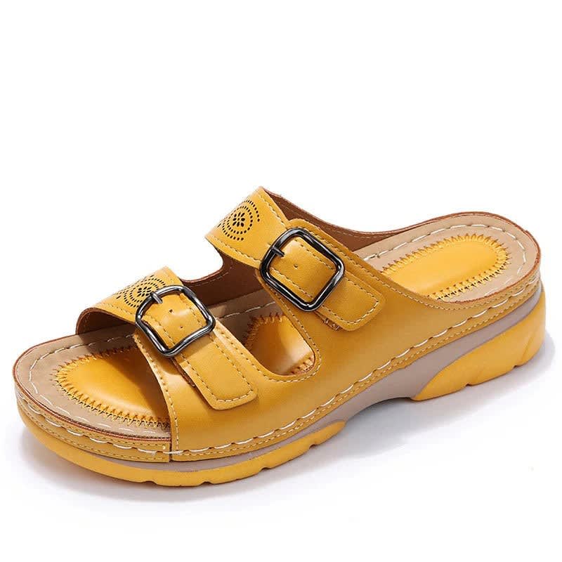 Women's Cushioned Platform Sandals | Vivian_7