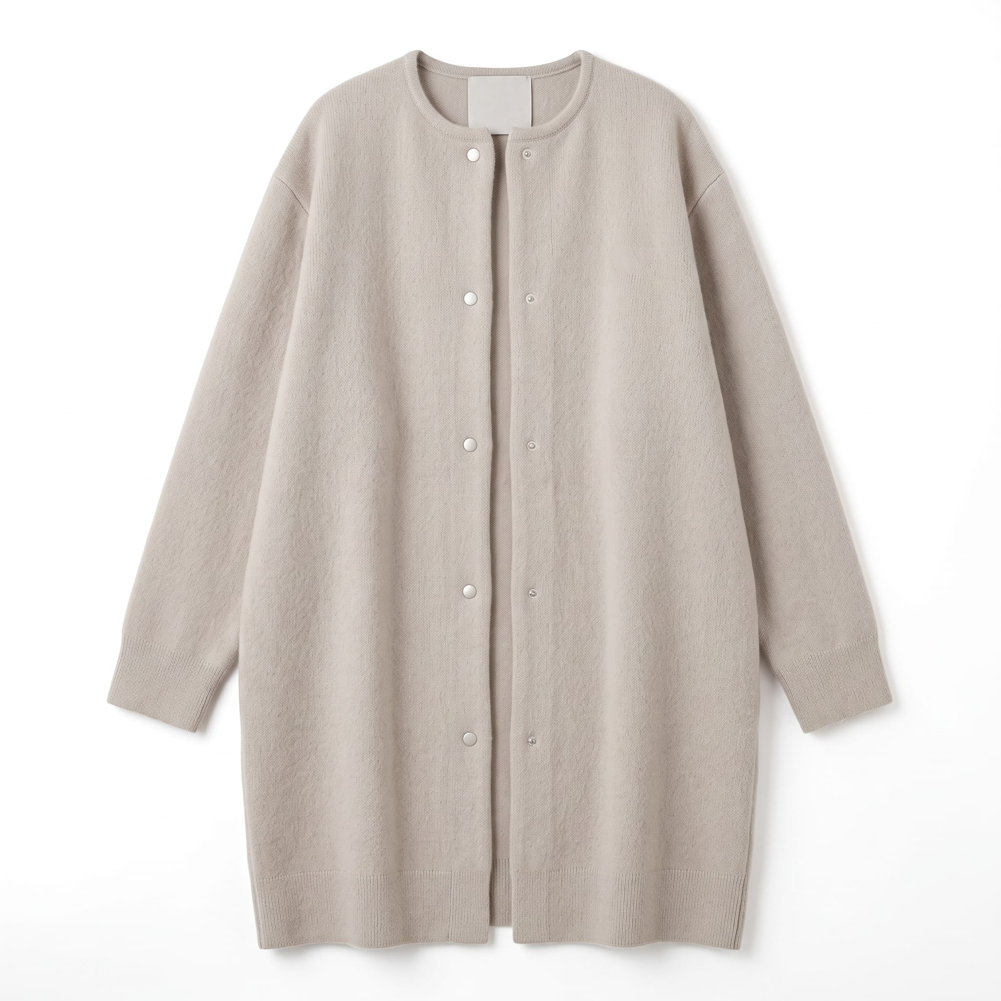 Women's Longline Snap Front Cardigan | Beatrix_1