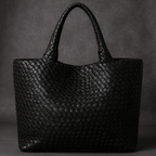 Lana Handwoven Leather Tote Bag