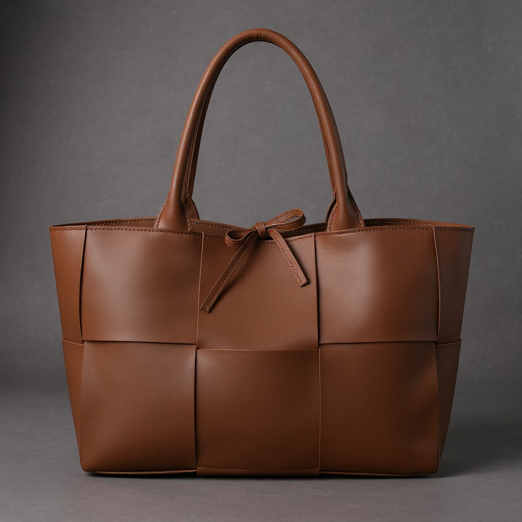 Pamela Leather Tote Bag