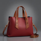 LIsa Pebbled Leather Tote Bag