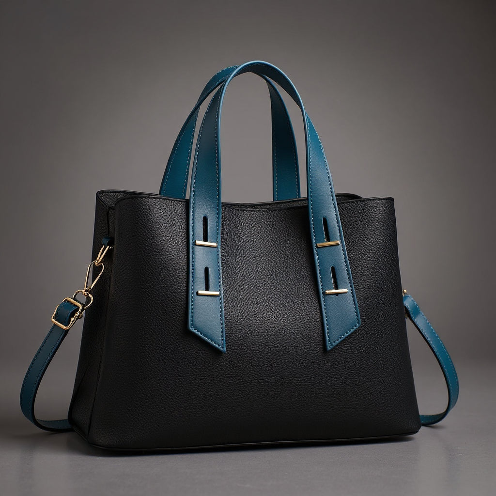 LIsa Pebbled Leather Tote Bag