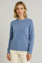 Women's Cashmere Crew Neck Sweater | Maitland_5