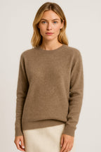 Women's Cashmere Crew Neck Sweater | Maitland_6