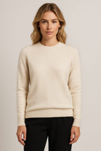 Women's Cashmere Crew Neck Sweater | Maitland_7