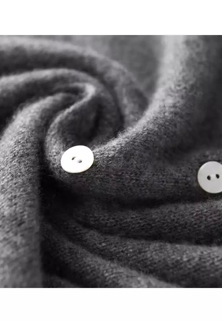 Women's Collared Button Front Cardigan | Mirabel_3