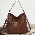 Women's Leather Convertible Shoulder Bag | Elmswell_3