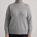 Women's Oversized Turtleneck Sweater | Elmsworth_2