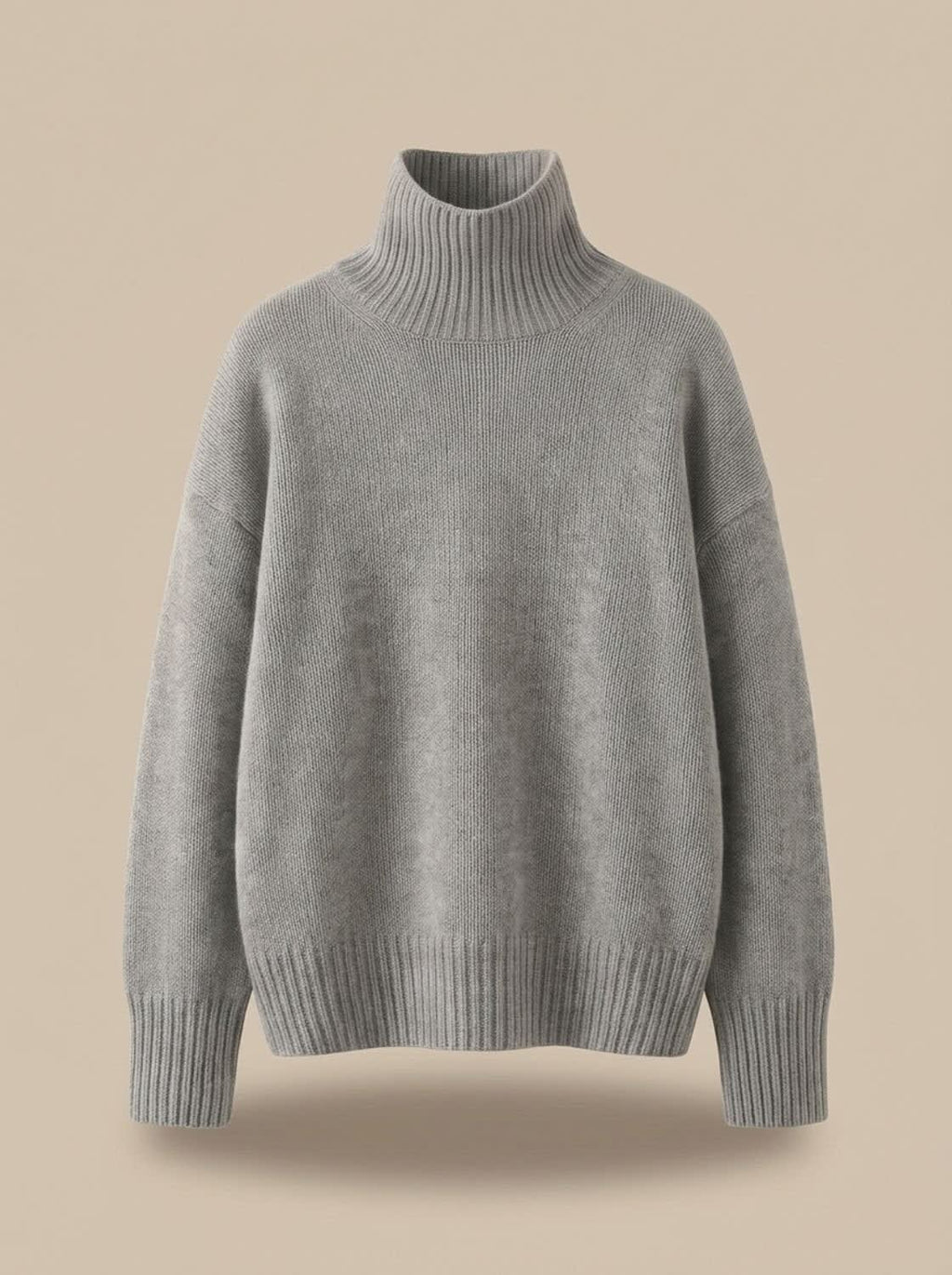 Women's Oversized Turtleneck Sweater | Elmsworth_4