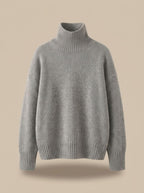Women's Oversized Turtleneck Sweater | Elmsworth_4