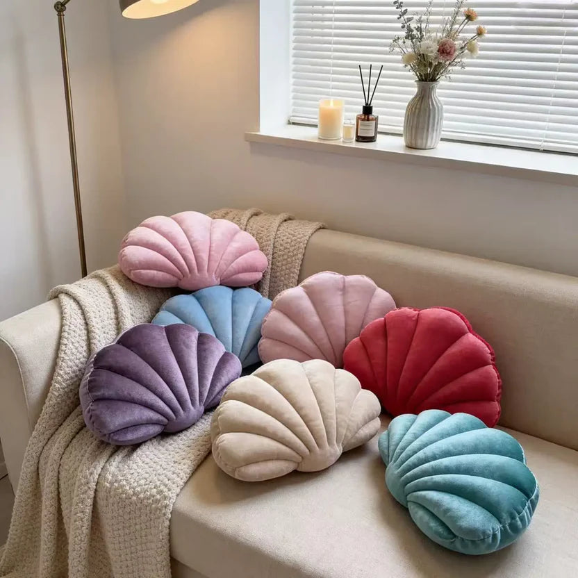 Coastal Clam Pillow
