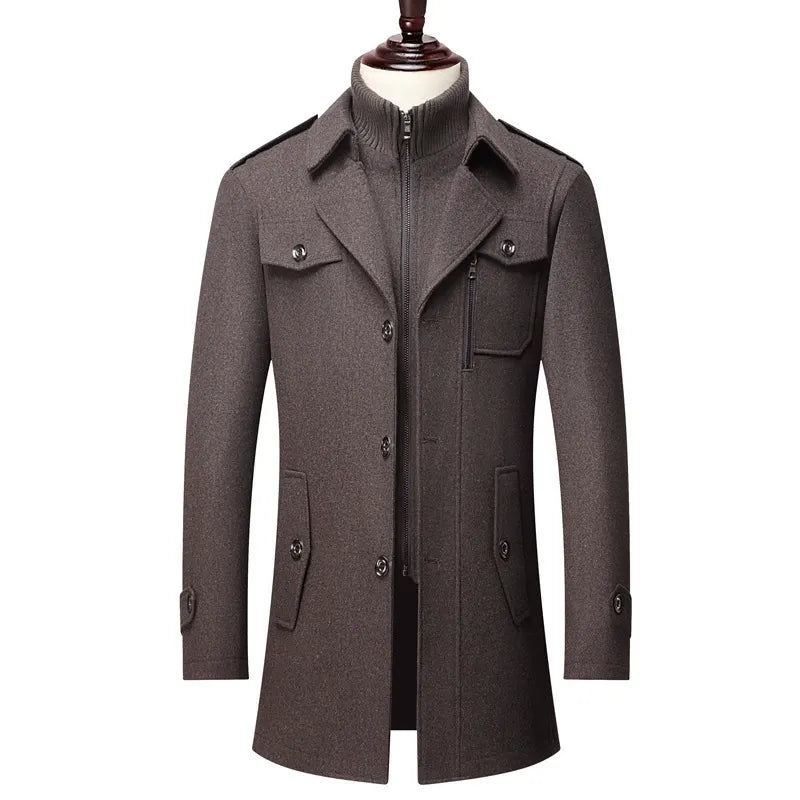 Sebastien Mens Trench Coat