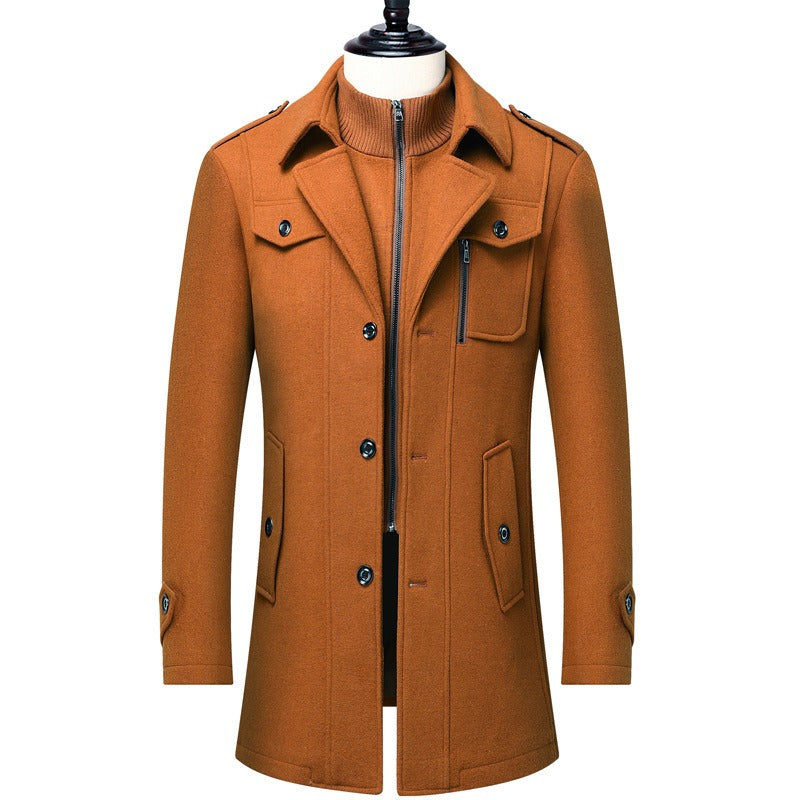 Sebastien Mens Trench Coat