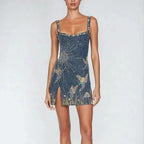 Women's Embellished Evening Mini Dress | Cassandra_1
