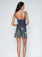 Women's Embellished Evening Mini Dress | Cassandra_3