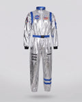 Women's Belted Metallic Astronaut Costume Jumpsuit | Whitmore_4