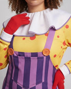 Women's Striped Suspender Clown Costume Set | Cranmore_3