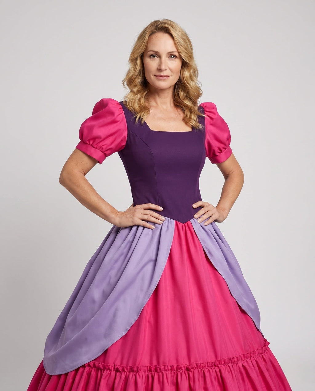 Women's Satin Princess Costume Gown | Carnforth_2