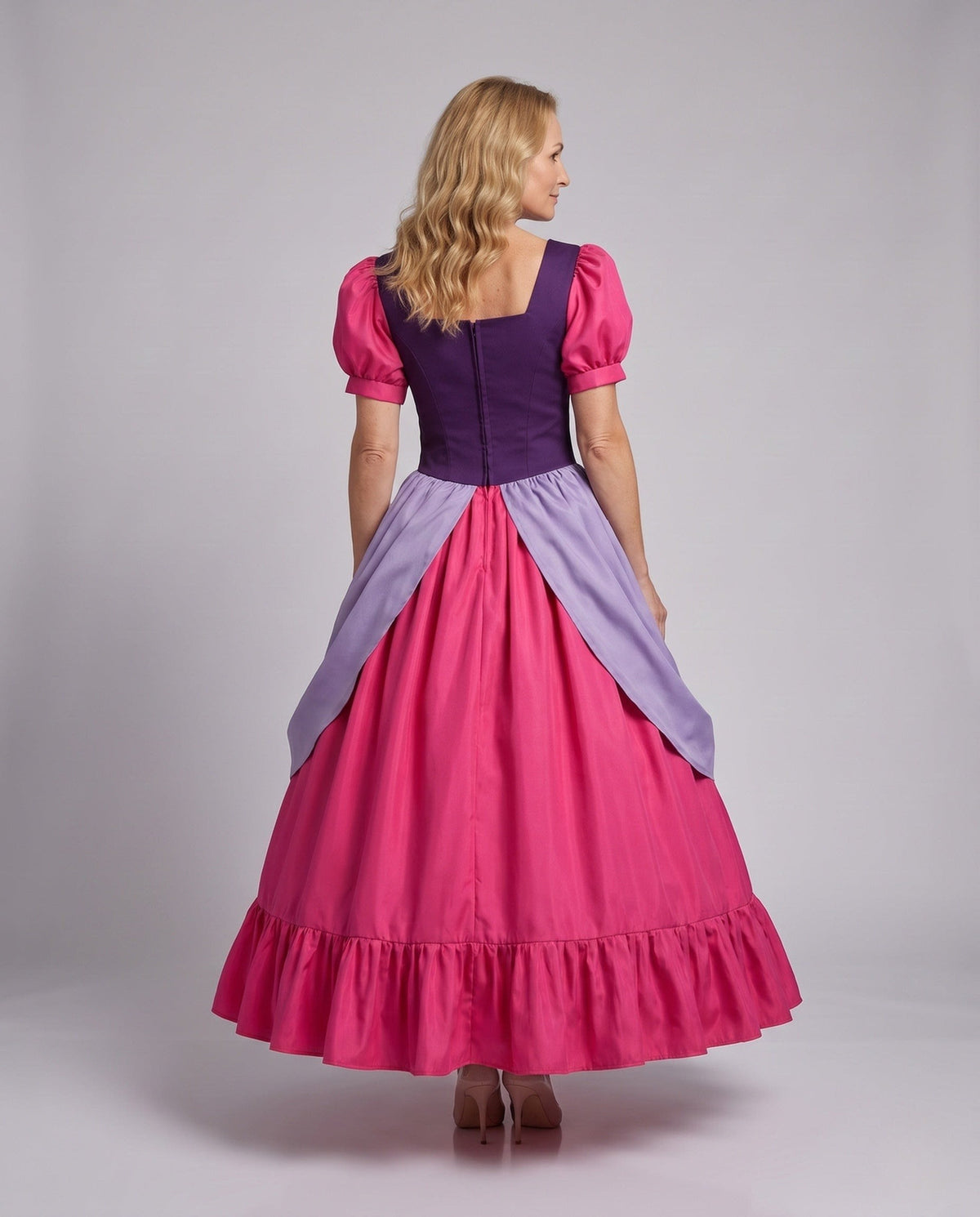 Women's Satin Princess Costume Gown | Carnforth_4