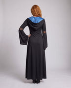 Women's Hooded Star Print Witch Costume Dress | Quainton_3
