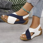 Women's Orthopedic Cushioned Wedge Sandals | Ione_2