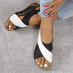 Women's Orthopedic Cushioned Wedge Sandals | Ione_3