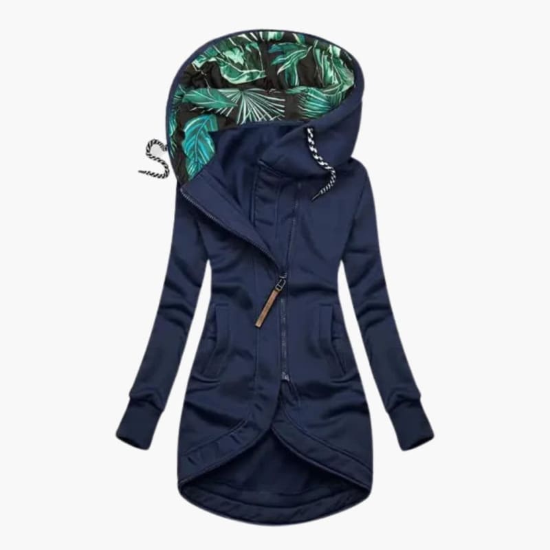 Women's Longline Hooded Jacket | Ferndale_1