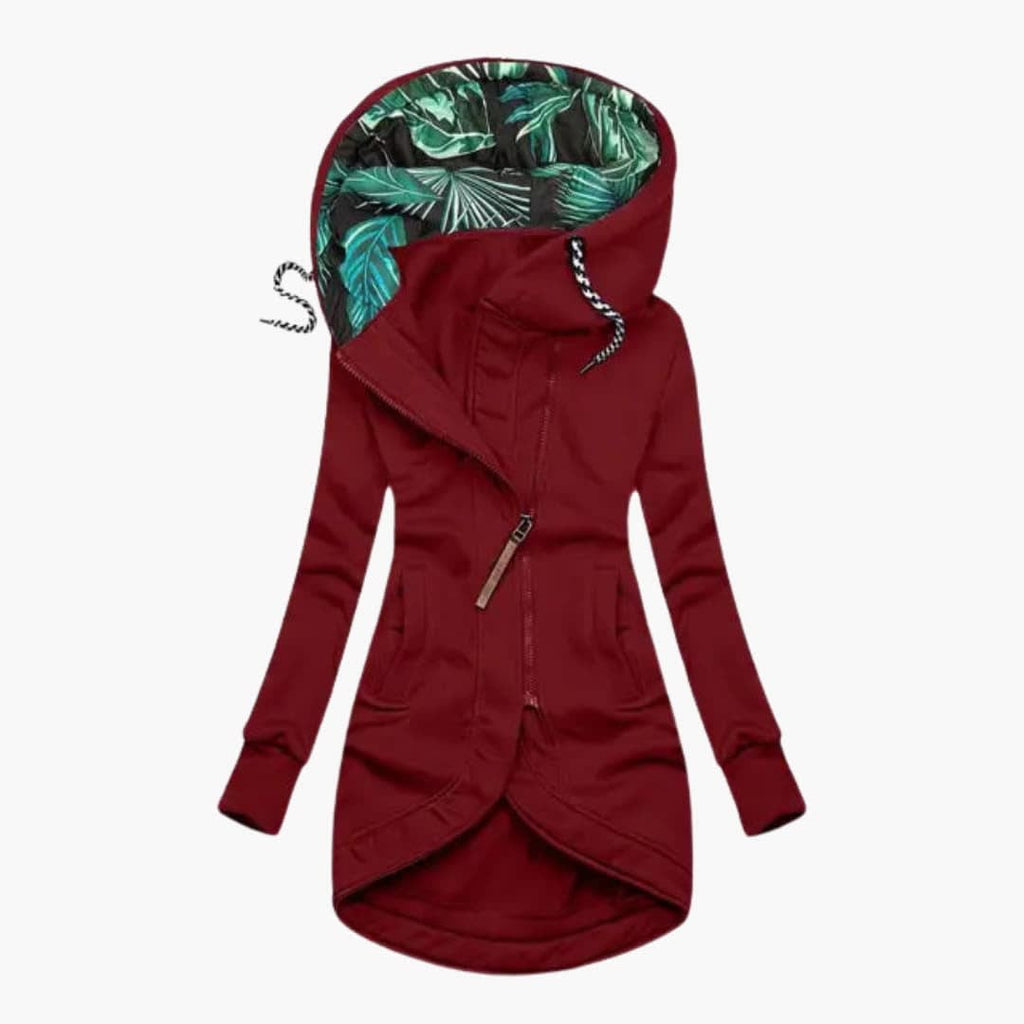 Women's Longline Hooded Jacket | Ferndale_4