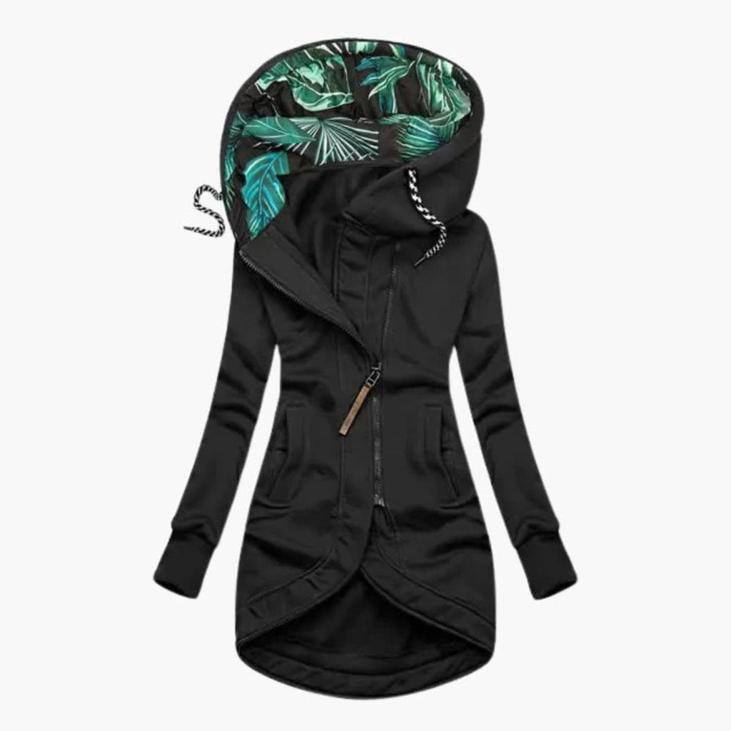 Women's Longline Hooded Jacket | Ferndale_5